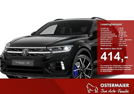 VW T-Roc Volkswagen R 2.0TSI DSG 4MOTION 4J-GARANTIE,AHK,NAVI-PRO,AKRAPOVIC,PANO,LEDER