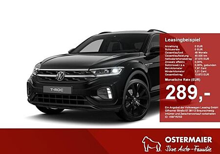 VW T-Roc Volkswagen R-Line Black Style 1.5 TSI DSG 4-J.Garantie,AHK,KAMERA,ACC,NAVI