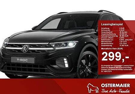 VW T-Roc Volkswagen R-Line Black Style 1.5 TSI DSG AHK,KAMERA,MATRIX,4-J.Garantie