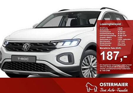 VW T-Roc Volkswagen Life 1.0 TSI LED,SHZ,PDC,APP