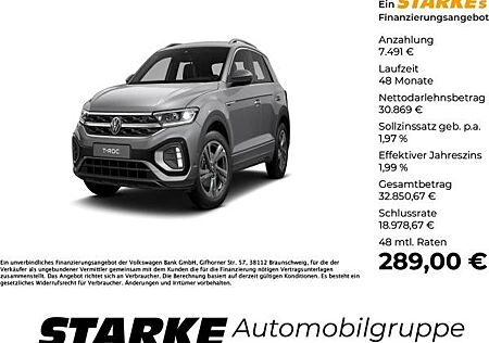 VW T-Roc Volkswagen 1.5 TSI DSG R-Line