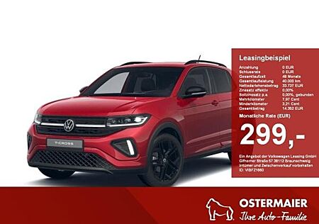 VW T-Cross Volkswagen R-Line Black Style 1.0 TSI DSG AHK,MATRIX,ACC,NAVI,KAMERA