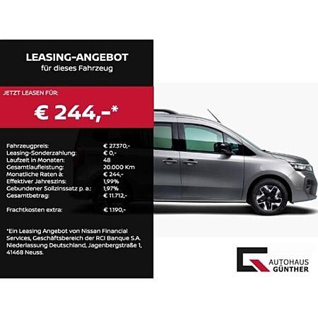 Nissan Townstar leasen