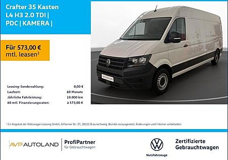 VW Crafter Volkswagen 35 Kasten L4 H3 2.0 TDI | PDC | KAMERA |