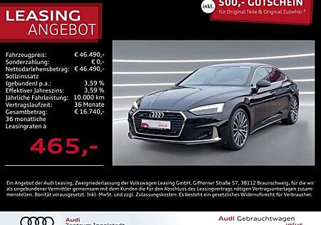 Audi A5 Sportback 40 TDI qu S line MATRIX 19 Advanced