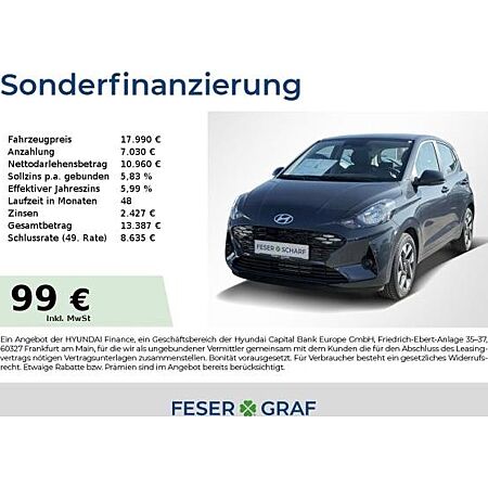 Hyundai i10 leasen
