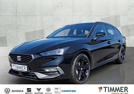 Seat Leon Sportstourer FR Black Edition 2.0TDI 110kW (150 PS) *DSG*AHK*Travel-Ass.*ACC*SHZ*Navi*RFK*Gewerbekun