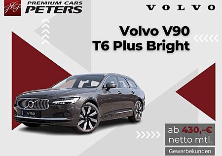 Volvo V90 T6 AWD | Plus Bright | Gewerbeleasing | Sofort verfügbar !!!