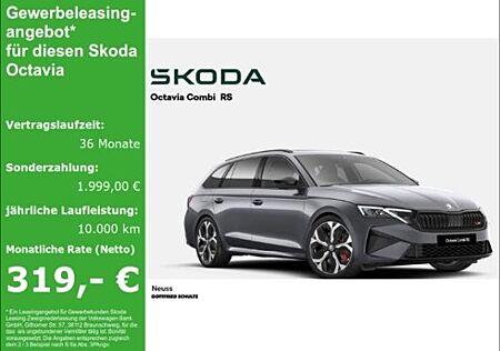 Skoda Octavia COMBI RS 2 0 TSI 265 PS DSG Für Fremdfabrikat Besitzer (Neuss)