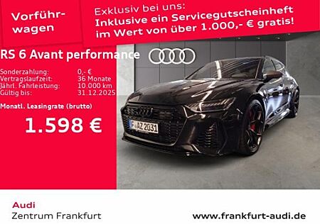 Audi RS6 Avant performance tiptronic HD Matrix-LED RS-Sportabgasanlage Standheizung