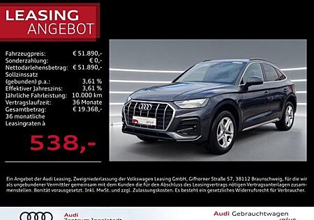 Audi Q5 Sportback 40 TDI qu Pano NAVI ACC AHK advanced