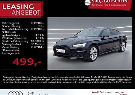 Audi A5 Sportback 35 TDI MATRIX Pano NAVI KAM Advanced