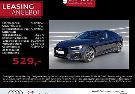 Audi A5 Sportback 45 TFSI qu S line MATRIX AHK ACC 19