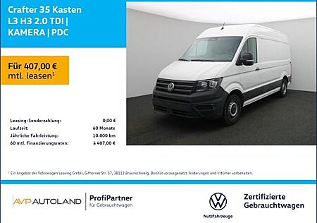 VW Crafter Volkswagen 35 Kasten L3 H3 2.0 TDI | KAMERA | PDC