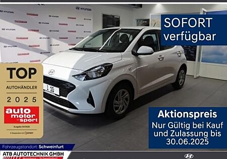 Hyundai i10 Select MY25 1.0 Benzin 5-MT 2WD Navi Apple CarPlay