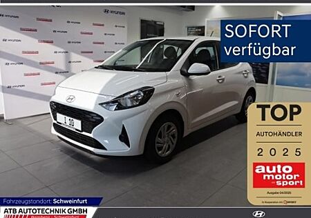 Hyundai i10 Select MY25 1.0 Benzin 5-MT 2WD Navi Apple CarPlay