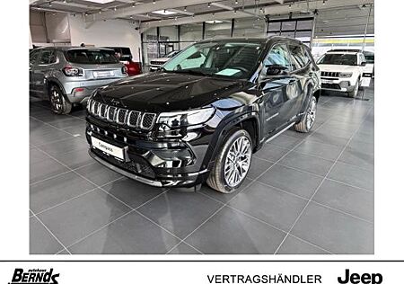 Jeep Compass ✨MY25 ⚫BLACK-SUMMIT -MHEV - *19ZOLL*KAMERA*LED* -*NRW*--PRIVAT