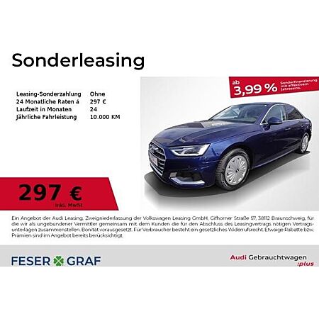 Audi A4 leasen