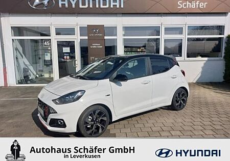 Hyundai i10 FL (MY25) N LINE 1.0 T-GDI 5-MT Dachlack. Navi digitales Cockpit Apple CarPlay
