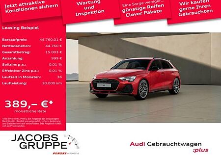 Audi A3 Sportback 35TDI S line Black+/Raute/Carbon/Matrix/Sonos/19Zoll