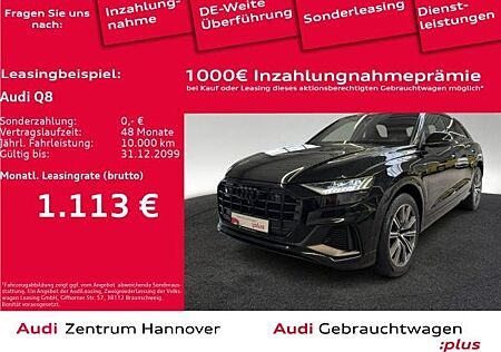 Audi Q8 Sline 55 TFSIe quattro HuD Kamera Dh MAtrix ACC Luft