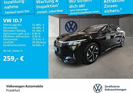 VW ID.7 Volkswagen GTX 4Motion IQ.Light Navi "Park Assist Pro"