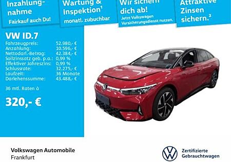 VW ID.7 Volkswagen GTX 4-Motion HUD IQ.Drive Navi ACC