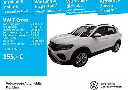 VW T-Cross Volkswagen 1.0 TSI DSG Life FrontAssist LED DAB+ ACC