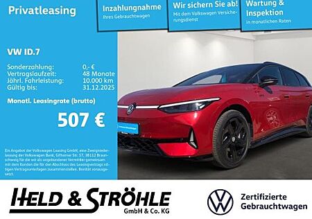 VW ID.7 Volkswagen Tourer GTX 4M AHK 360°KAM WÄPU IQ-LED HUD