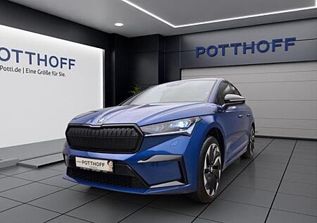 Skoda Enyaq Coupé 85 - SPORTLINE - AHK PANO 21" ACC NAV KAM MATRIX WÄRMEP.