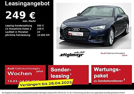 Audi A4 Limo Advanced 40 TDI quattro KAMERA+NAVI+VC