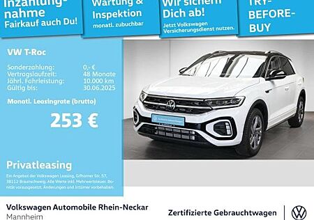 VW T-Roc Volkswagen 2.0 TDI R-Line DSG AHK Navi Kamera LED uvm