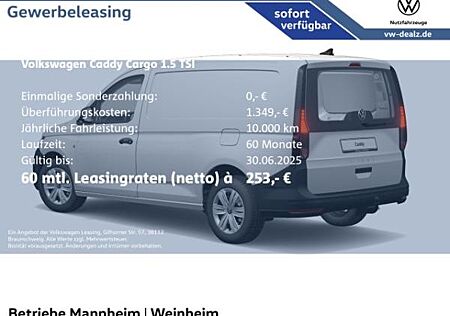 VW Caddy Volkswagen Cargo Maxi 1.5 TSI EU6 AHK GJ Klima PDC APP