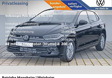 VW Polo Volkswagen Style 1.0 TSI OPF Navi Clima WR
