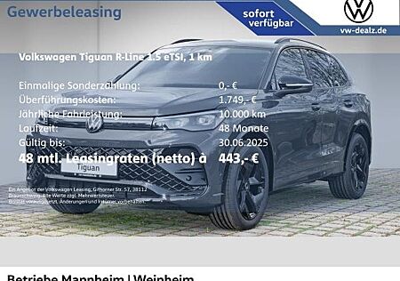 VW Tiguan Volkswagen R-Line 1.5 eTSI OPF DSG