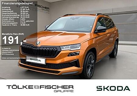 Skoda Karoq SOFORT VERFÜGBAR! Sportline Navi Pano Matrix-LED eHeck