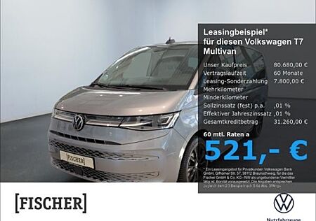 VW T7 Multivan Volkswagen Goal lang 4MOTION eHybrid AHK