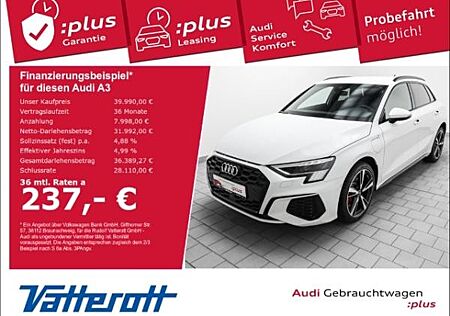 Audi A3 Sportback 45 TFSIe S line AHK B&O Matrix ACC