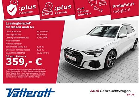 Audi A3 Sportback 45 TFSIe S line AHK B&O Matrix ACC