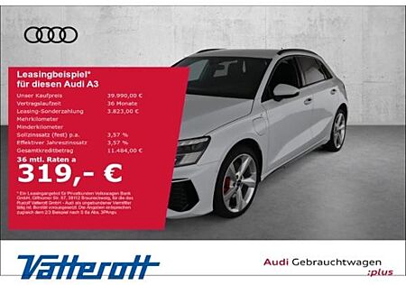 Audi A3 Sportback 45 TFSIe S line AHK B&O Matrix ACC