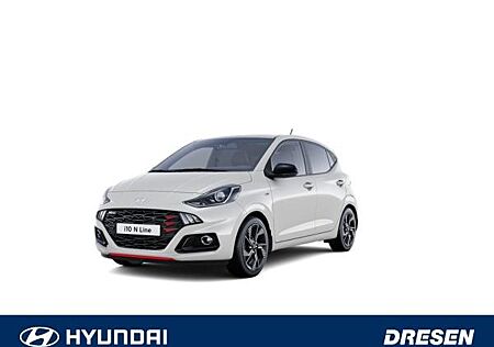 Hyundai i10 1.0 N Line🚀**NUR FÜR MITARBEITER ÖFFENTL.DIENST**| Klimaauto. | Navi | Rückfahrkamera | Sitzheizung