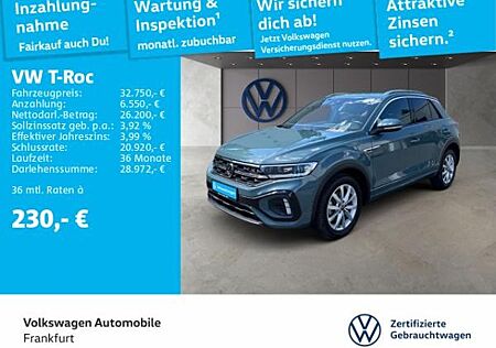 VW T-Roc Volkswagen 2.0 TDI R-Line DSG Alu18" AHK Navi LED+
