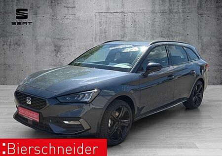 Seat Leon Sp. 1.5 eTSI DSG FR Black Edition AHK FaPa L eHeck Navi Kamera WP