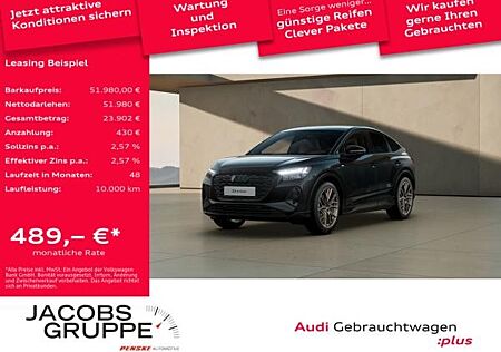 Audi Q4 e-tron Sportback 55 2xS line Edition/Matrix/360°/Wärmepumpe