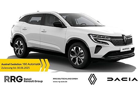 Renault Austral ❗️❗️ Evolution 160 Automatik ❗️❗️ inkl. 1 Wartung & GAP & Ganzjahresreifen ❗️❗️