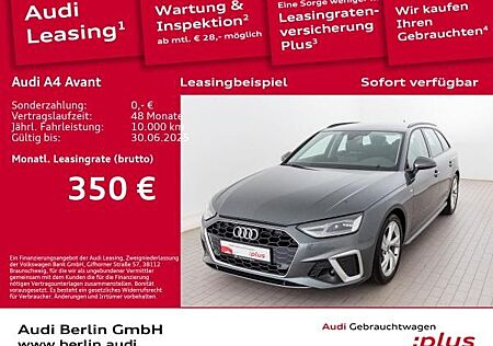 Audi A4 Avant S line 35 TDI S tr. NAVI DAB