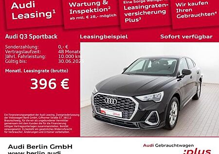 Audi Q3 Sportback S line 35 TFSI S tr. RFK LED NAVI