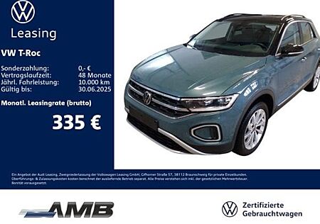 VW T-Roc Volkswagen Style 1.5 TSI DSG/AHK/Pano/Standh/02.29Garantie