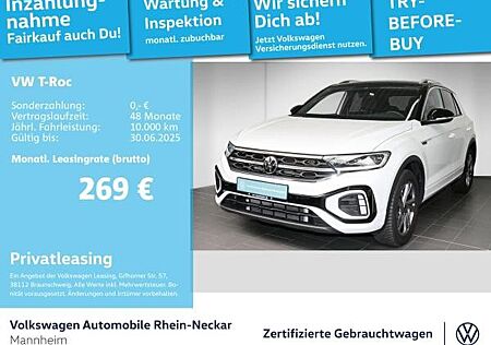 VW T-Roc Volkswagen 2.0 TDI R-Line DSG AHK Navi Kamera LED-Plus uvm