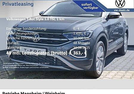 VW T-Roc Volkswagen Style 1.0 TSI OPF